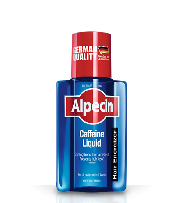 محلول تقویت کننده مو آلپسین مدل Caffeine حجم 200 میلی لیتر