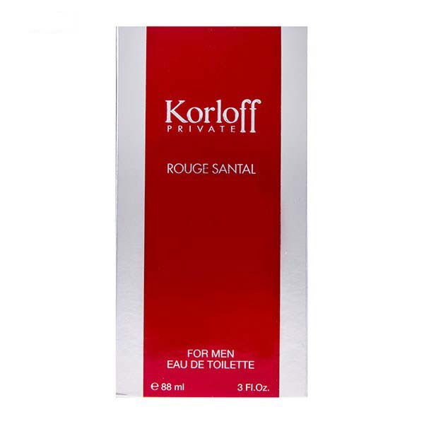 برای بزرگنمایی تصویر دوبار کلیک نمایید ادو تویلت مردانه کارلوف مدل Rouge Santal حجم 88 میلی لیتر