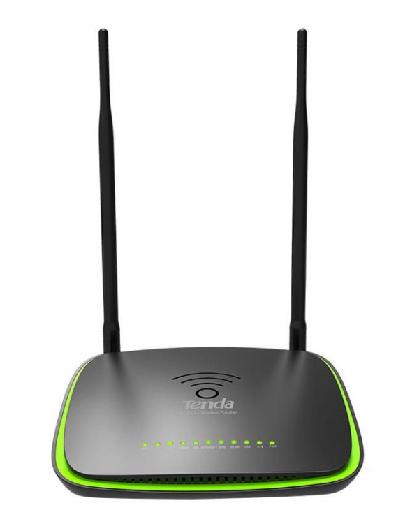 Tenda DH301 ADSL2  Wireless N300 Modem Router