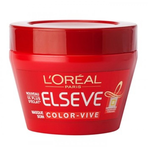 ماسک موی رنگ شده لورآل Elseve مدل Color Vive حجم 300 میلی لیتر
