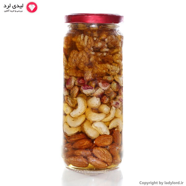 عسل چهار مغز  کندیمز 650 گرم 