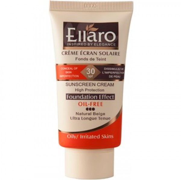 برای بزرگنمایی تصویر دوبار کلیک نمایید کرم ضد آفتاب الاروspf 30 سری Foundation Effect مدل High Protection (رنگ بژ طبیعی)