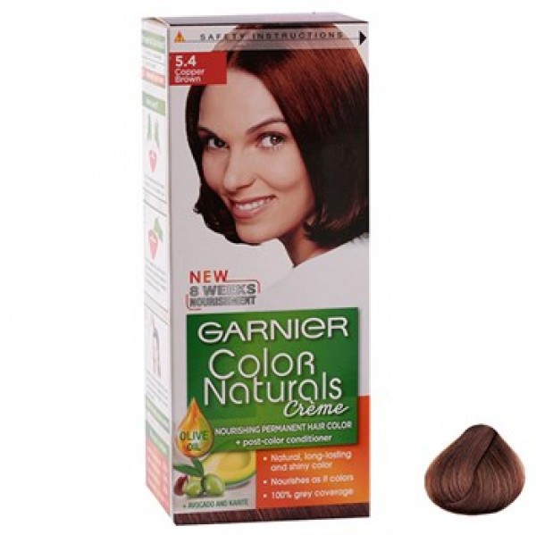 کیت رنگ مو گارنیه شماره Color Naturals 5.4