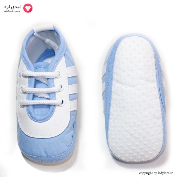 Baby Sneaker blue-whith color suitible for 6 to 9 month
