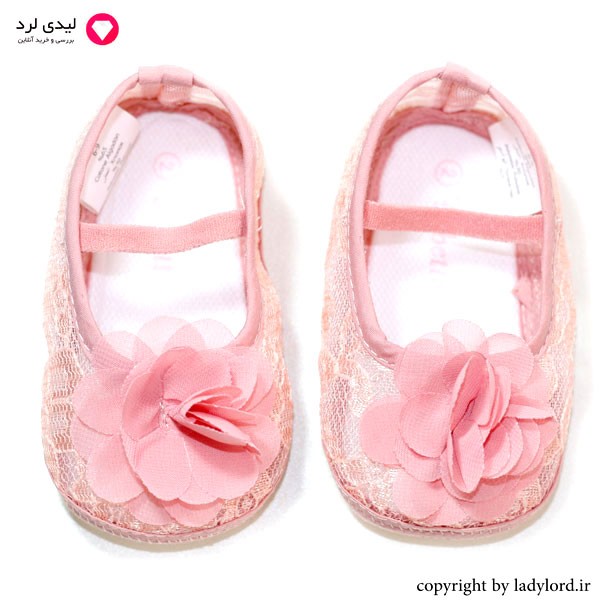 برای بزرگنمایی تصویر دوبار کلیک نمایید کفش bebetto نوزاد رنگ صورتی دخترانه مناسب نوزاد 6 تا 9 ماه
