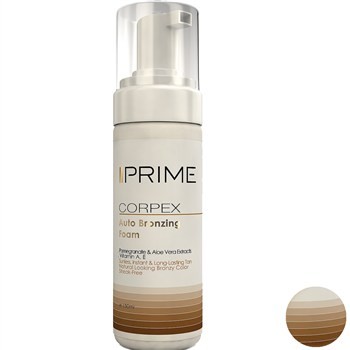 برای بزرگنمایی تصویر دوبار کلیک نمایید فوم برنز کننده پريم مدل Corpex Auto Bronzing Foam حجم 150 ميلي ليتر