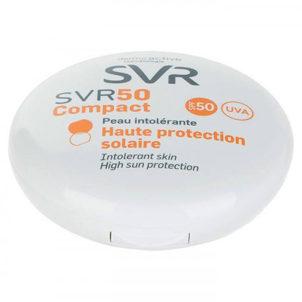 پودر ضد آفتاب اس وی آر مدل SVR 50 Compact حجم 10 میلی‌لیتر