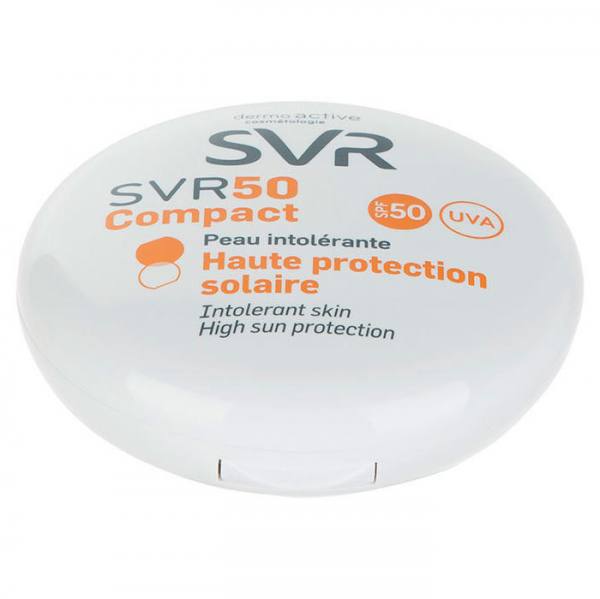 پودر ضد آفتاب اس وی آر مدل SVR 50 Compact حجم 10 میلی‌لیتر