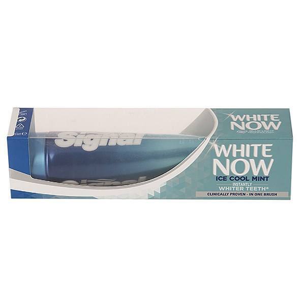 برای بزرگنمایی تصویر دوبار کلیک نمایید خمیر دندان سیگنال سری White Now مدل Ice Cool Mint حجم 75 میلی لیتر
