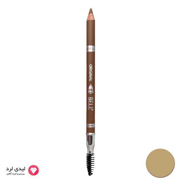 برای بزرگنمایی تصویر دوبار کلیک نمایید مداد ابرو اورجینال بل مدل powdery unique شماره 101