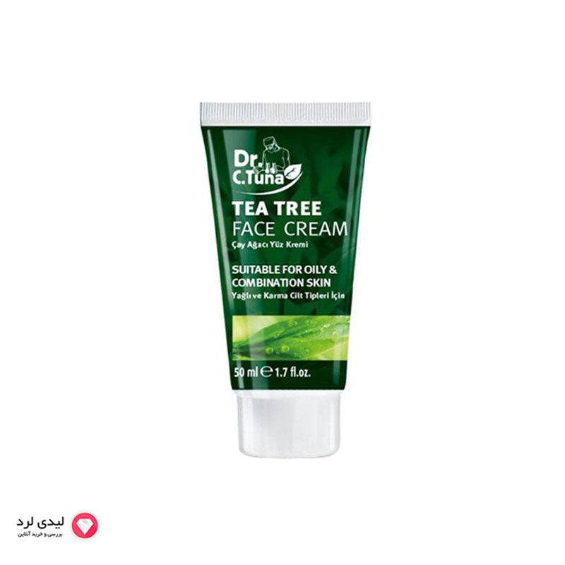 کرم آبرسان دکتر. جی تونا مدل Tea Tree حجم 50 میلی لیتر