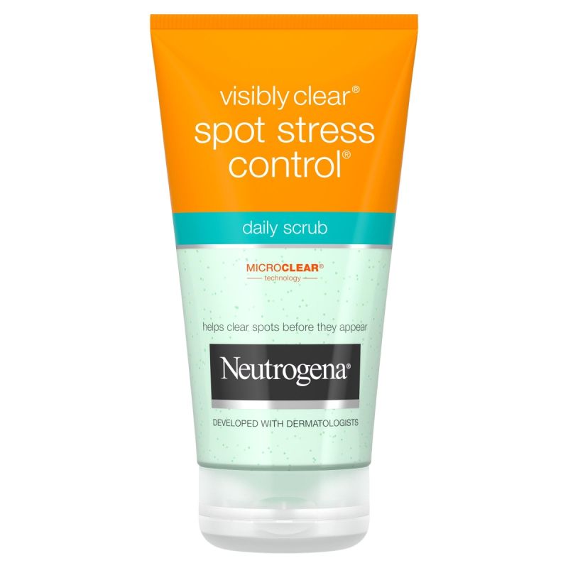 برای بزرگنمایی تصویر دوبار کلیک نمایید اسکراب روزانه ضد لک مدل Spotstress Controlling نوتروژینا حجم 150 میلی لیتر