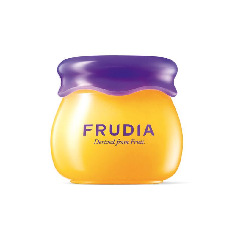 برای بزرگنمایی تصویر دوبار کلیک نمایید بالم لب آبرسان و حجم دهنده میوه ای بلوبری و عسل FRUDIA حجم 10 میلی لیتر