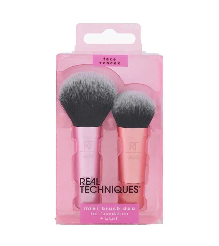 ست دو عددی براش Mini Brush Duo ریل تکنیک REAL TECHNIQUES