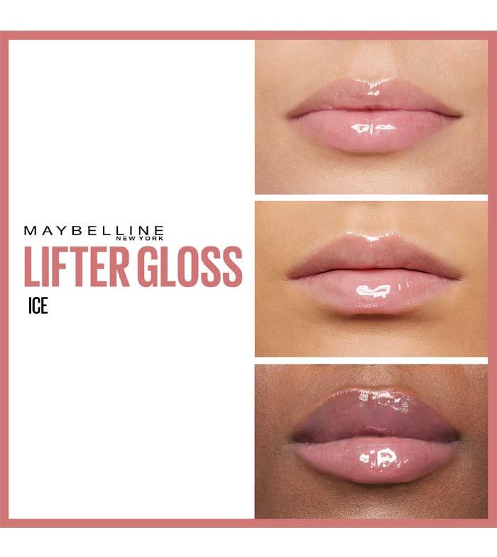 رژ لب مایع میبلین مدل LIFTER GLOSS رنگ 002 ICE