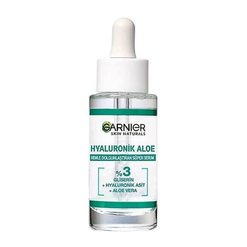 سرم پوست آبرسان گارنیه مدل هیالورونیک اسید Hyaluronik Aloe حجم 50 میلی لیتر