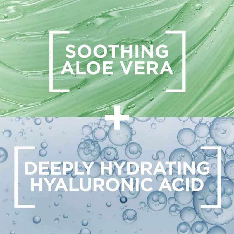 میسلار واتر آلوئه ورا گارنیه مدل hyaluronic aloe حجم 400 میلی لیتر