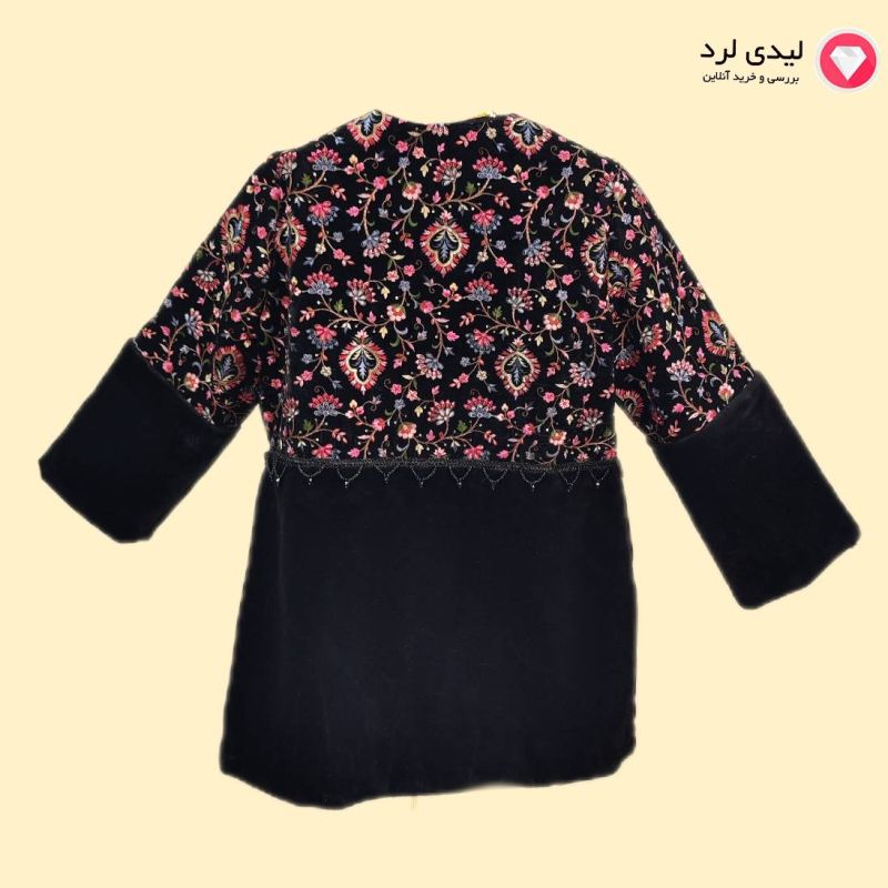برای بزرگنمایی تصویر دوبار کلیک نمایید پالتو مجلسی طرح شهرزاد نایس مدا