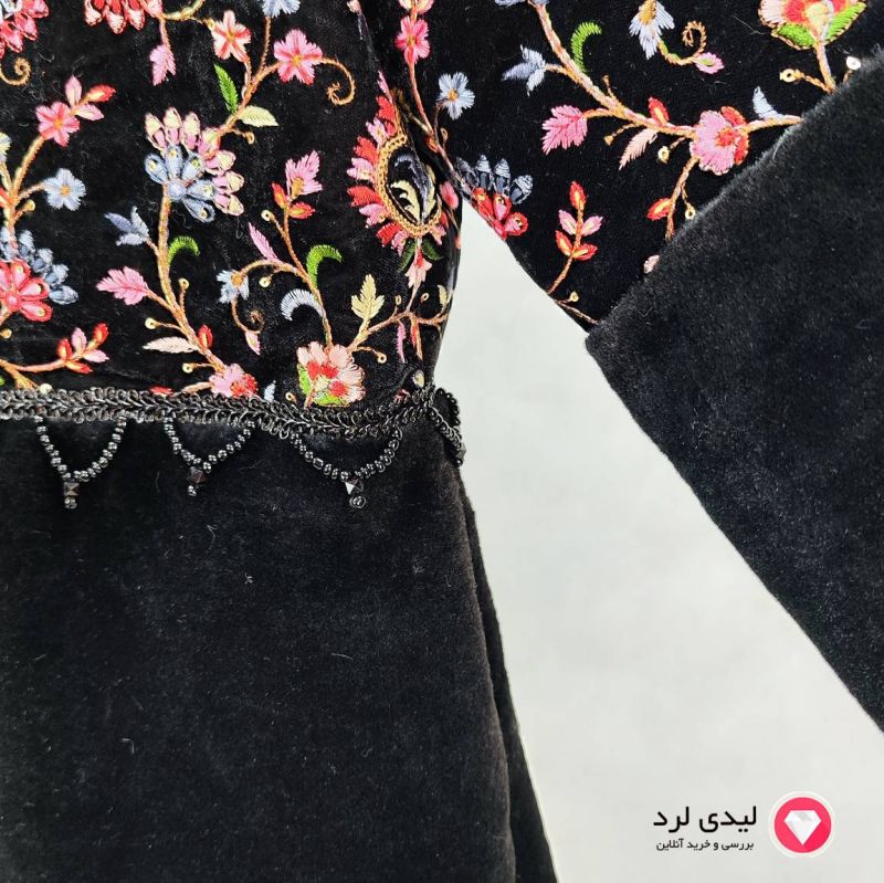 برای بزرگنمایی تصویر دوبار کلیک نمایید پالتو مجلسی طرح شهرزاد نایس مدا