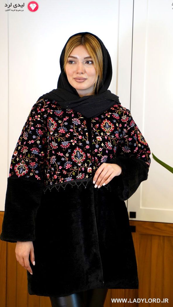 برای بزرگنمایی تصویر دوبار کلیک نمایید پالتو مجلسی طرح شهرزاد نایس مدا