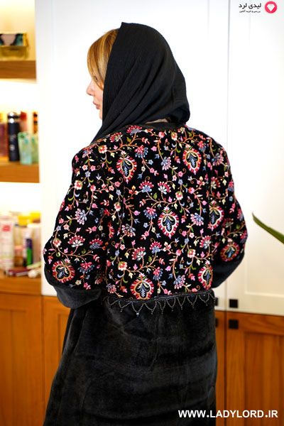 برای بزرگنمایی تصویر دوبار کلیک نمایید پالتو مجلسی طرح شهرزاد نایس مدا