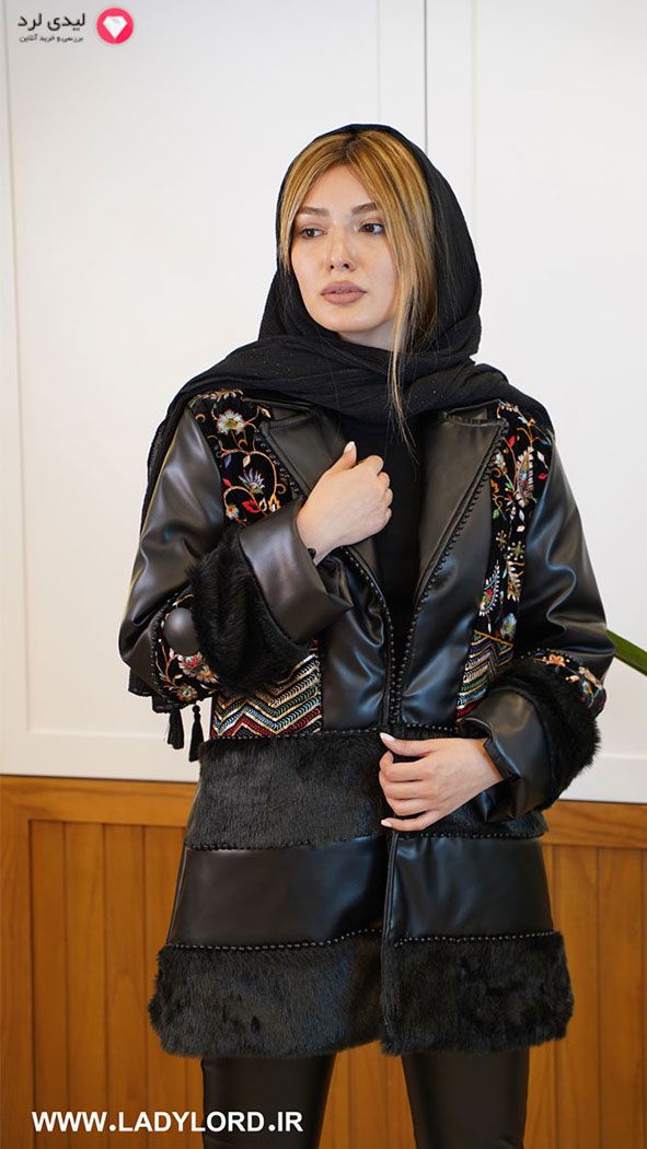 برای بزرگنمایی تصویر دوبار کلیک نمایید پالتو زنانه مدل دزیره رویال طرح 2