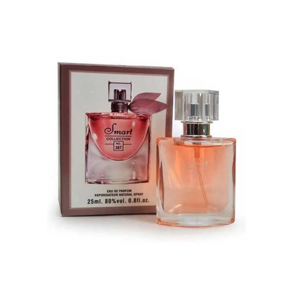 برای بزرگنمایی تصویر دوبار کلیک نمایید مینی ادکلن طرح لانکوم لاویه برند SMART شماره 387 حجم 25 میلی لیتر