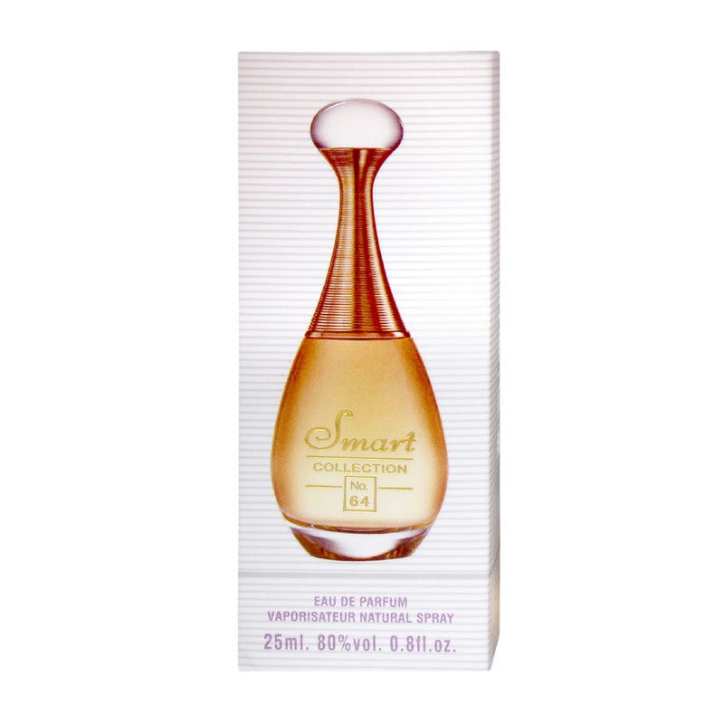برای بزرگنمایی تصویر دوبار کلیک نمایید مینی ادکلن طرح DIOR JADORE برند SMART شماره 64 حجم 25 میلی لیتر