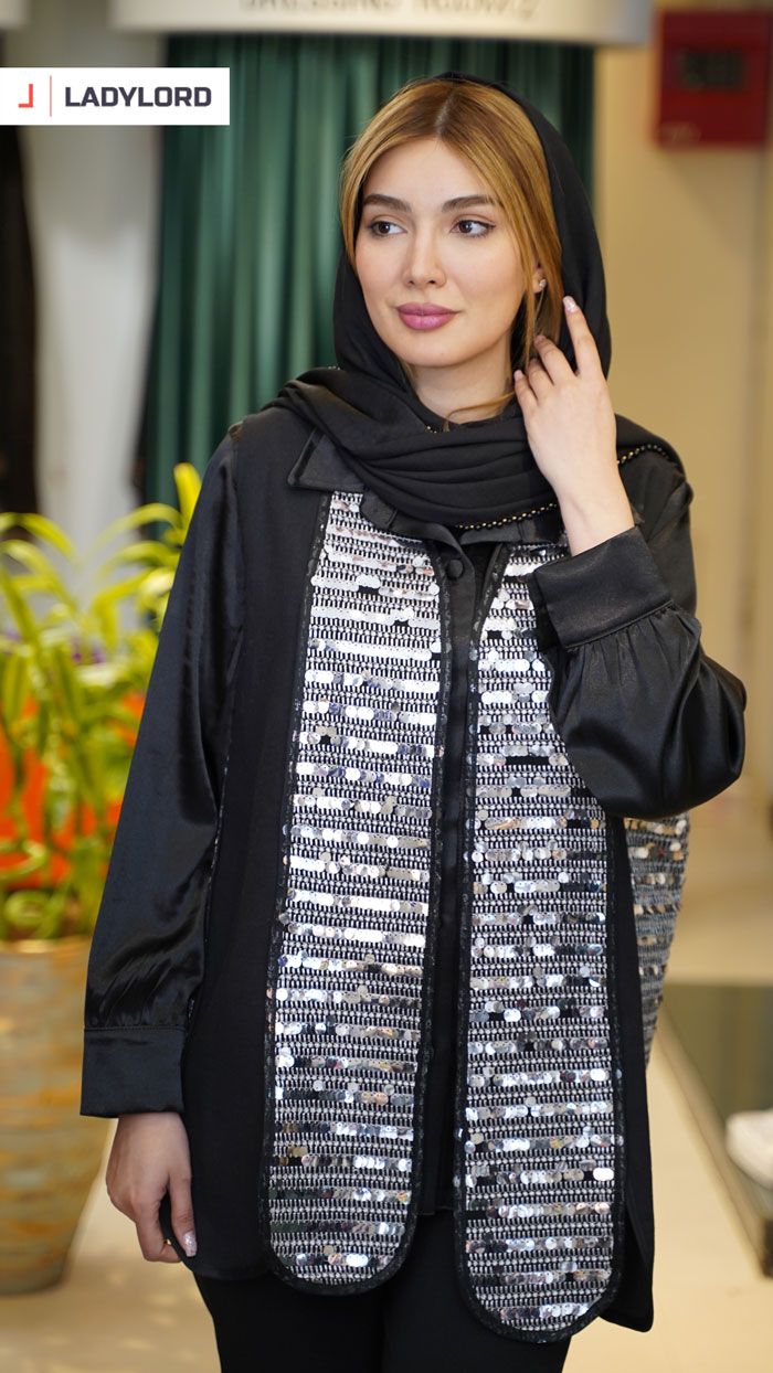 برای بزرگنمایی تصویر دوبار کلیک نمایید وست و شومیز زنانه سیمبا رویال مشکی
