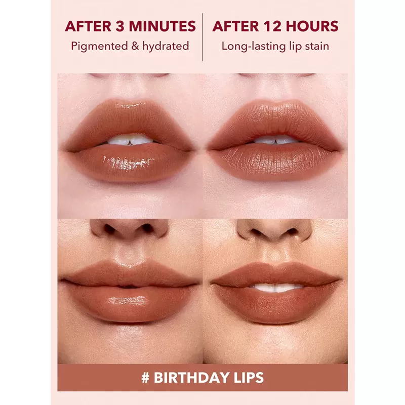 تینت لب شیگلم رنگ birthday lips