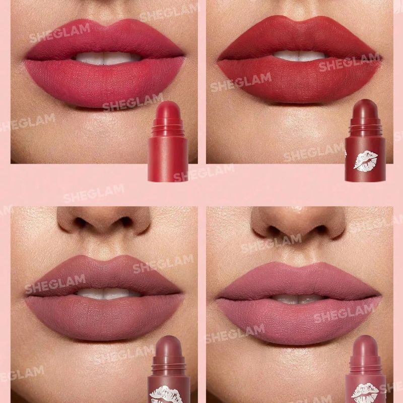 رژ  لب 4 طبقه شیگلم  مدل MEGA LIP STACKS رنگ PETAL STACK