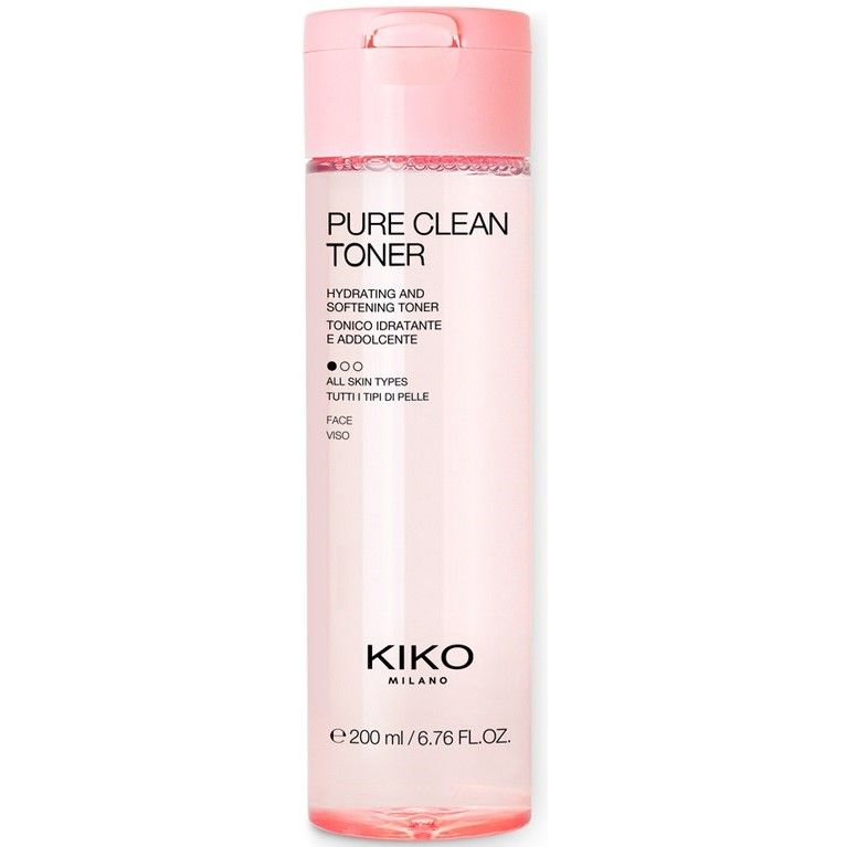 تونر آبرسان و لطافت بخش کیکو میلانو Kiko Milano Pure Clean انواع پوست حجم 200 میلی لیتر