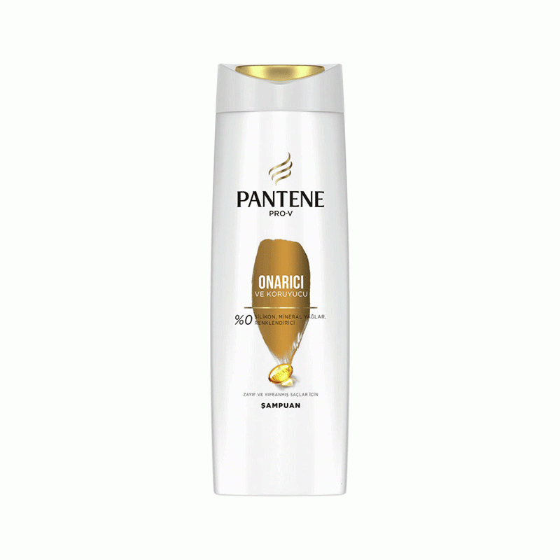 شامپو ترمیم کننده 3 در 1 پنتن PANTENE مناسب موهای آسیب دیده 350 میلی لیتر