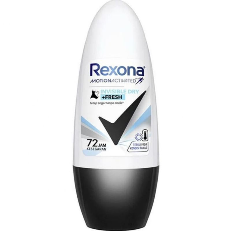 برای بزرگنمایی تصویر دوبار کلیک نمایید رول ضد تعریق زنانه رکسونا Rexona مدل Invisible Dry Fresh حجم 45 میلی لیتر