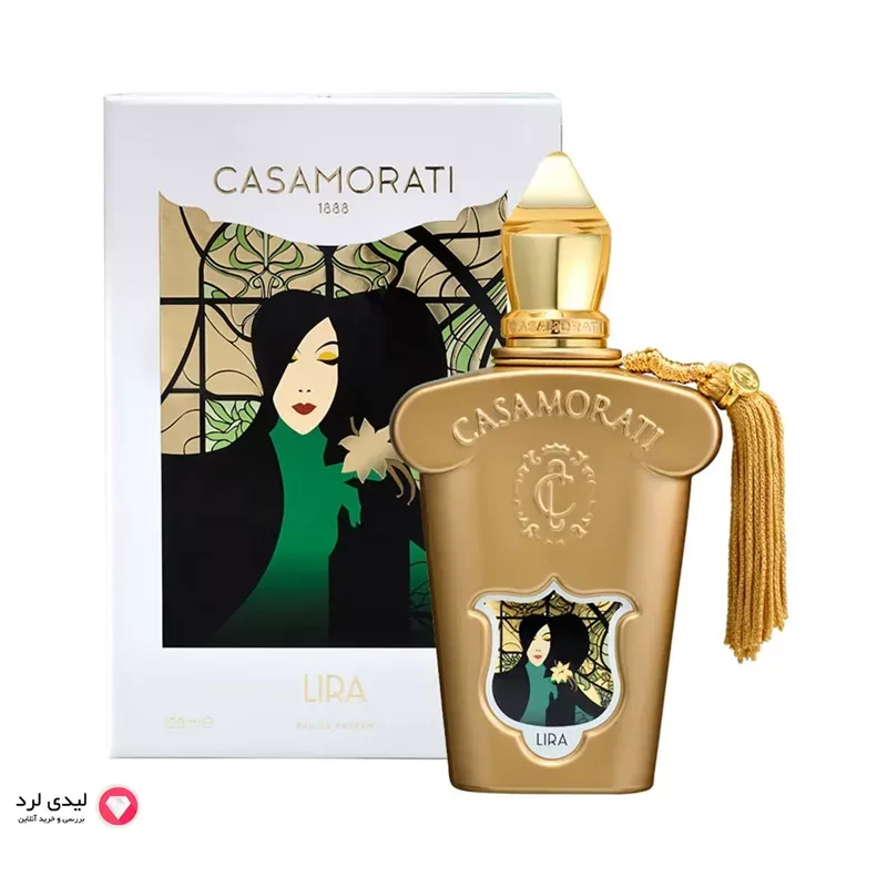 برای بزرگنمایی تصویر دوبار کلیک نمایید عطر ادکلن کازاموراتی زرجف-زرژاف لیرا حجم 100 میلی لیتر