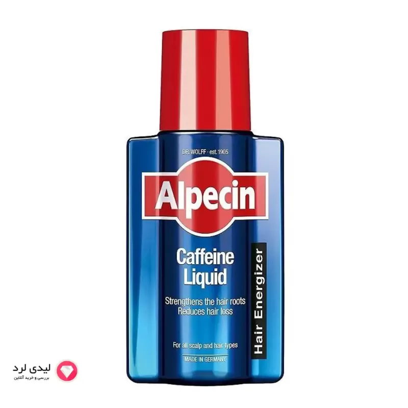 برای بزرگنمایی تصویر دوبار کلیک نمایید محلول تقویت کننده مو آلپسین مدل Caffeine حجم 200 میلی لیتر