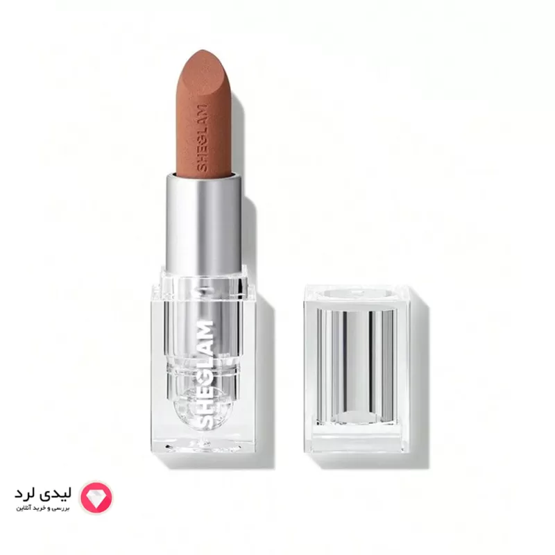 برای بزرگنمایی تصویر دوبار کلیک نمایید رژ لب جامد مات و مخملی مدل کازمیک کریستال مت شیگلم رنگ LADIES FIRST