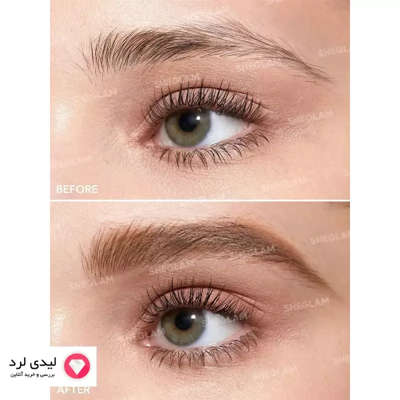 برای بزرگنمایی تصویر دوبار کلیک نمایید کیت ابرو شیگلم رنگ 101 Dark Brown