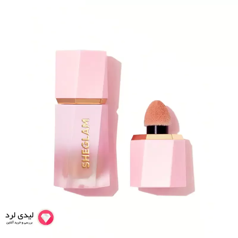 برای بزرگنمایی تصویر دوبار کلیک نمایید رژگونه مایع شیگلم رنگ Hush Hush