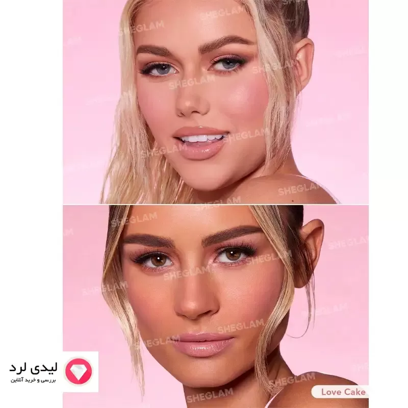 برای بزرگنمایی تصویر دوبار کلیک نمایید رژگونه شيگلم رنگ LOVE CAKE