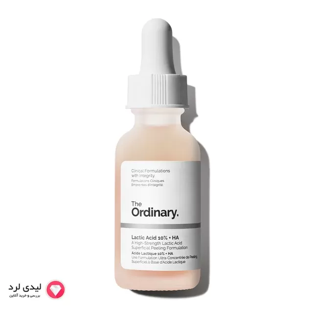 برای بزرگنمایی تصویر دوبار کلیک نمایید سرم لایه بردار پوست دی اوردینری مدل لاکتیک اسید Lactic Acid 10% Ha حجم 30 میلی لیتر