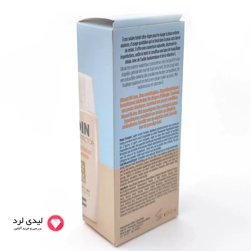 برای بزرگنمایی تصویر دوبار کلیک نمایید ضد آفتاب رنگی ایزدین مدل Fusion Water حجم 50 میلی لیتر رنگ لایت LIGHT