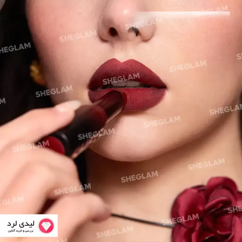 برای بزرگنمایی تصویر دوبار کلیک نمایید ست رژ جامد 4 عددی مدل امبر رز شیگلم