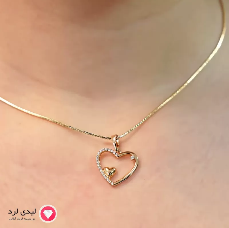 برای بزرگنمایی تصویر دوبار کلیک نمایید آویز طرح قلب ژوپینگ کد 41298