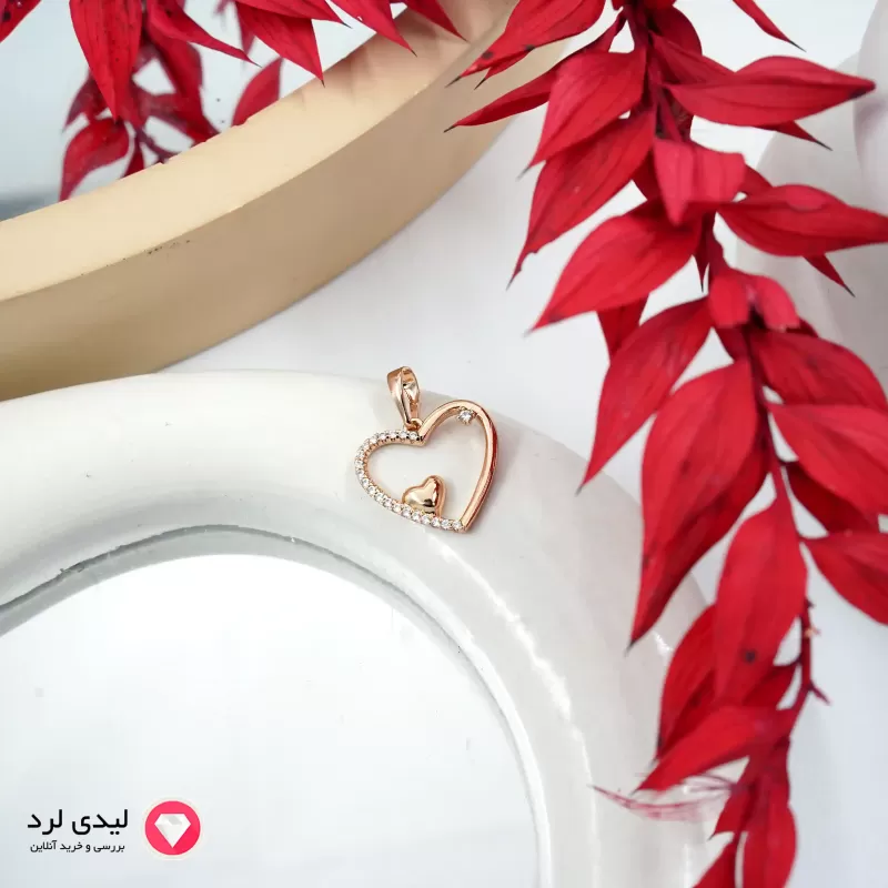 برای بزرگنمایی تصویر دوبار کلیک نمایید آویز طرح قلب ژوپینگ کد 41298