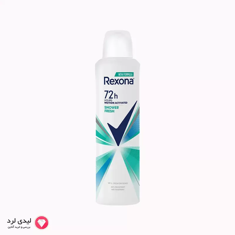 اسپری بدن پودری 72 ساعته رکسونا مدل SHOWER FRESH حجم 200 میلی لیتر