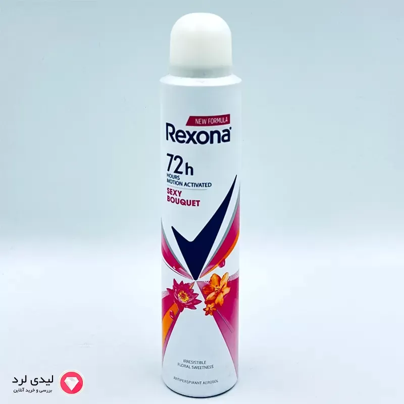 برای بزرگنمایی تصویر دوبار کلیک نمایید اسپری بدن پودری 72 ساعته رکسونا مدل BOUQUET حجم 200 میلی لیتر