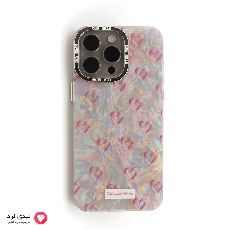 برای بزرگنمایی تصویر دوبار کلیک نمایید قاب گوشی آیفون 15پرومکس مدل قلب