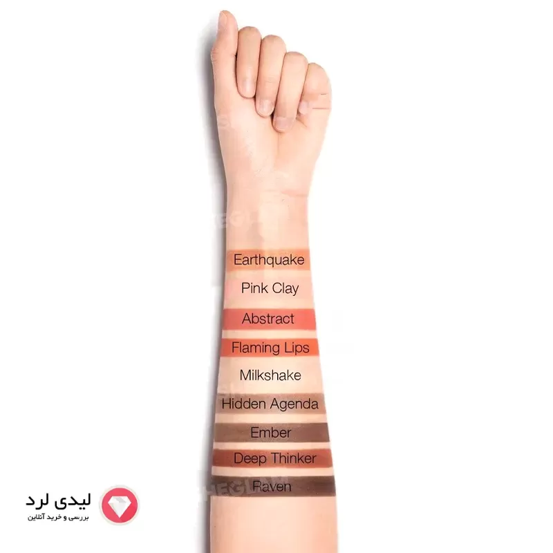 برای بزرگنمایی تصویر دوبار کلیک نمایید پالت سایه 9 رنگ شیگلم مدل LOTS OF LAVA