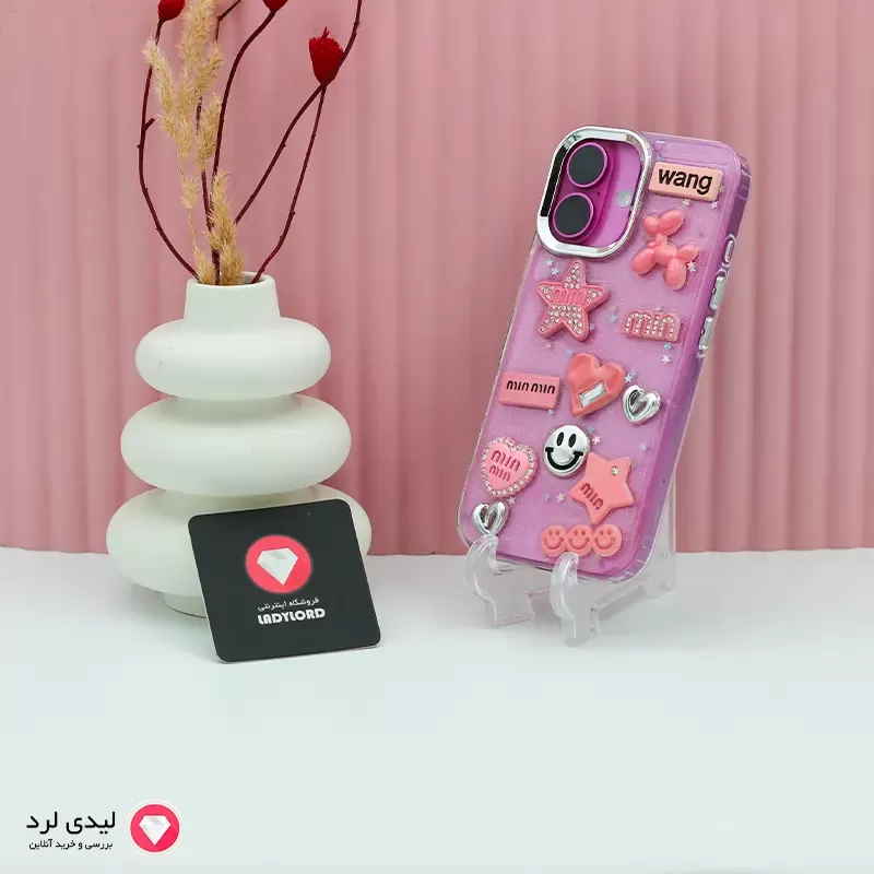 برای بزرگنمایی تصویر دوبار کلیک نمایید قاب گوشی آیفون 16 مدل ایموجی
